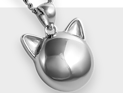 En forma de animal plata