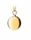 Joyería para ceniza 'circular / redondo' de oro amarillo 14 crt
