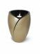Urna fibra de vidrio 'Luce' con portavela dorado