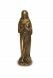 Escultura conmemorativa de María con manos juntas – hecha de bronce