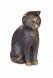 Escultura conmemorativa Gato – 3D, libre, con taco de fijación en la parte inferior