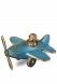 Escultura conmemorativa Avión – 3D, libre, con taco de fijación en la parte inferior