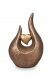 Urna funeraria de cerámica de arte 'Fuego' con corazón