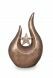 Urna funeraria de cerámica de arte 'Fuego' con estrella