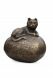 Miniurna bronce 'Gato'
