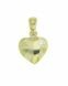 Colgante conmemorativa 'Corazón' de oro amarillo 14k con piedra zirconia