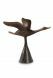 Escultura miniurna de bronce 'Pájaro'