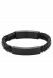 Pulsera para cenizas de cuero negro