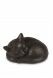 Miniurna bronce 'Gato durmiendo'