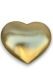Urna funeraria de madera 'Corazón de oro'