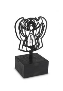 Urna escultura 'Ángel' con perla de cenizas