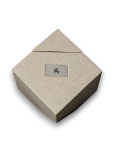 Urna cenizas 'Abstracta' hecha a mano (disponible en varios colores)