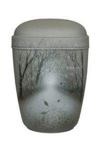Urna funeraria airbrush 'bosque'