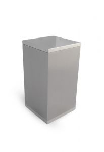 Urna aluminio cubo