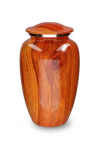 Urna funeraria 'Elegance' con aspecto grano de madera