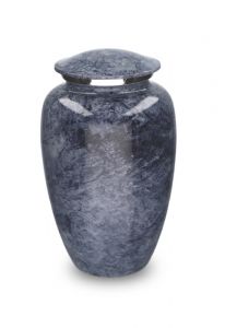 Urna funeraria 'Elegance' con aspecto de piedra natural púrpura