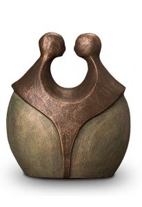 Urna funeraria cerámica 'Siempre juntos'