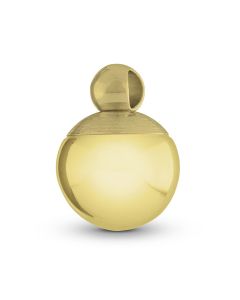 Colgante para cenizas de oro 'Bola'