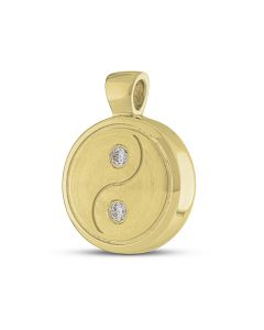 Joyería para ceniza 14 kt. Llama de oro amarillo