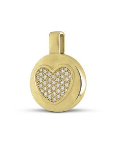 Joyería para ceniza 14 kt. Llama de oro amarillo