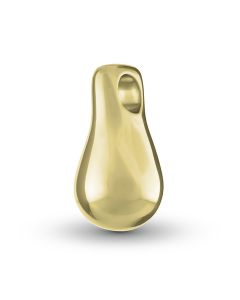 Joyería para ceniza 14 kt. lágrima de oro amarillo