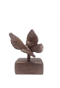 Urna funeraria escultura mariposa