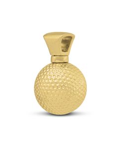 Colgante para cenizas de oro 'Golf'