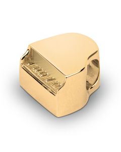 Colgante para cenizas de oro 'Piano'