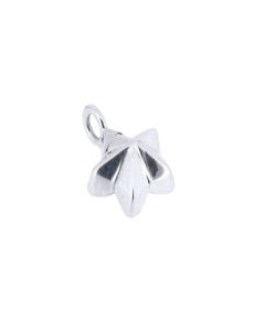 Joyería conmemorativa plata vieja estrella/flor plata