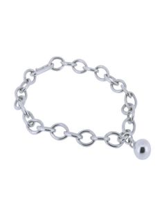 Pulsera plata vieja  (talismán no incluído)