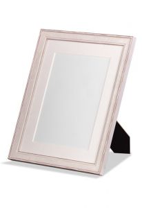 Marco de fotos madera blanca 20x15 cm
