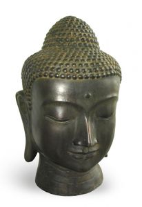 Cabeza Buda bronce