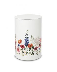 Urna para cenizas cerámica 'Prado de flores'