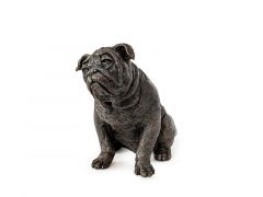 Urna escultura perro 'Bulldog'