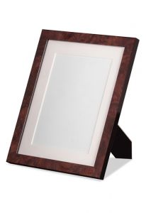Marco de fotos madera diseño de raíz de nogal 25x20 cm