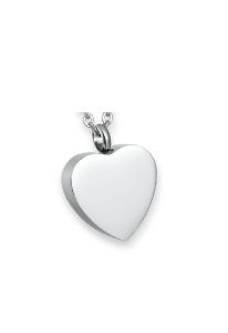 Joyería para ceniza en acero inoxidable 'Corazón'