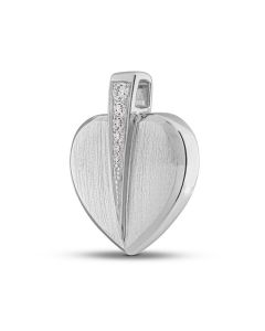 Colgante para cenizas con piedra zirconia