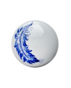 Miniurna cenizas 'Feather' | el Delft azul