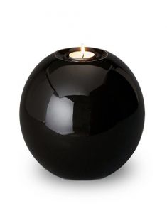 Urna ceramica 'Harmony' negro - REBAJAS