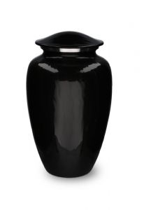 Urna funeraria 'Elegance' negro con aspecto de nácar