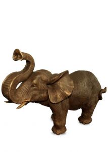 Urna bronce elefante