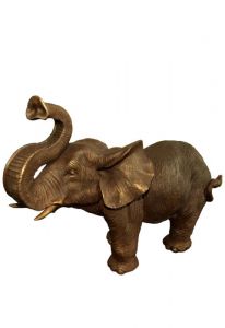 Urna funeraria bronce elefante