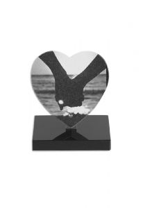 Memorial grabada a láser 'Corazón'