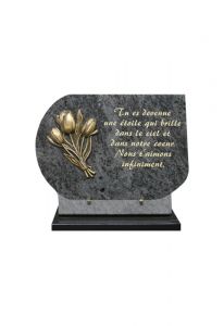 Memorial con tulipán