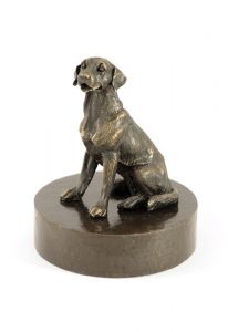 Golden RetrieverUrna funeraria bronce