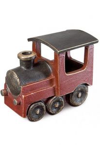 Escultura conmemorativa Locomotora – 3D, libre, con taco de fijación en la parte inferior