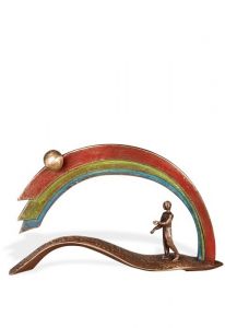 Escultura funeraria Hacia el cielo – tridimensional, libre, con taco de fijación en la parte inferior