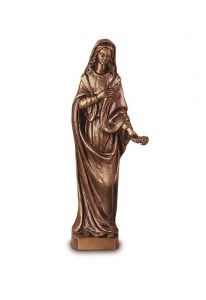 Escultura bronce Madonna