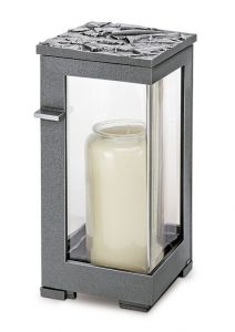 Farol para vela moderno de aluminio en colores diferentes