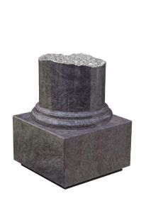 Urna columna griega en diferentes tipos de granito